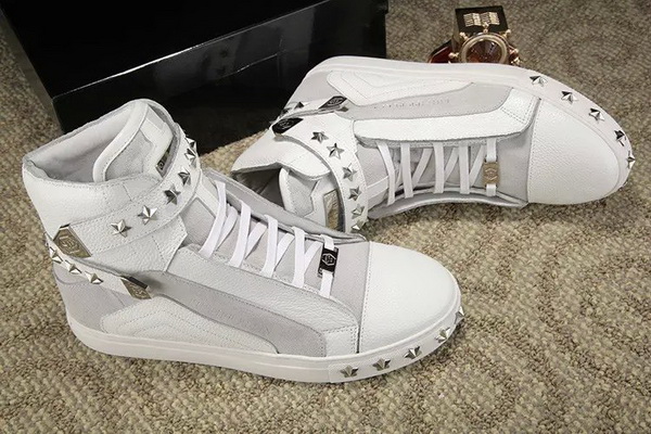 PhiliPP Plein High-Top Fashion Men Shoes--036